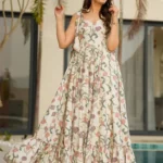 Women's Elegant Floral Print Dress